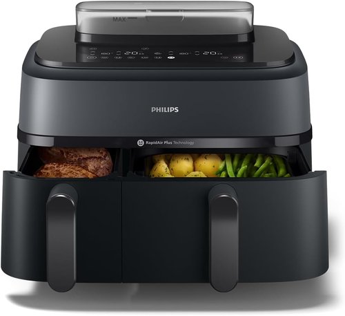 Philips Airfryer Série 5000 double panier 9L avec fonction vapeur
