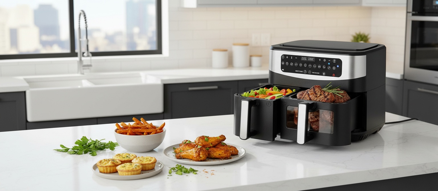 Gidgimo G230 Max : L'air fryer double zone qui transforme vos repas en moments familiaux exceptionnels