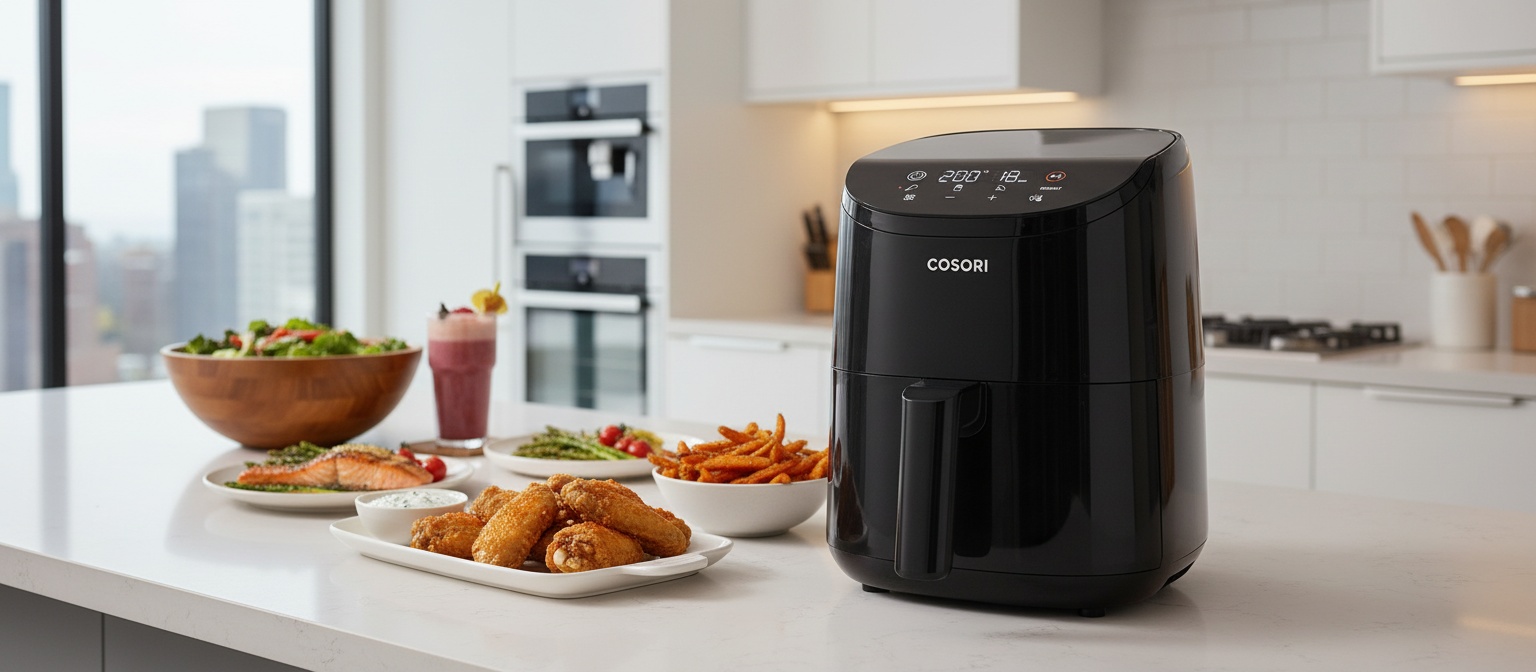 COSORI Air Fryer 2L : la solution compacte pour une cuisine saine au quotidien