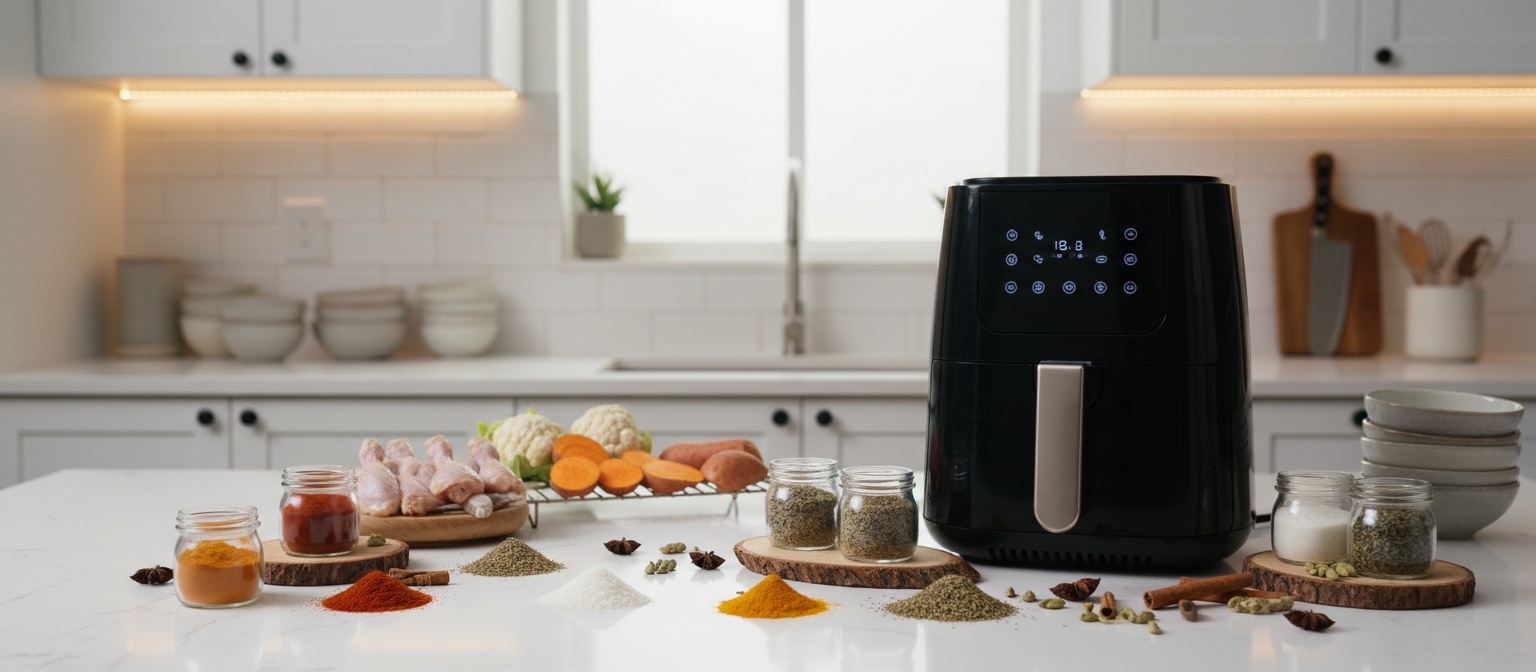 8 combinaisons d'épices secrètes qui subliment tous vos plats à l'air fryer